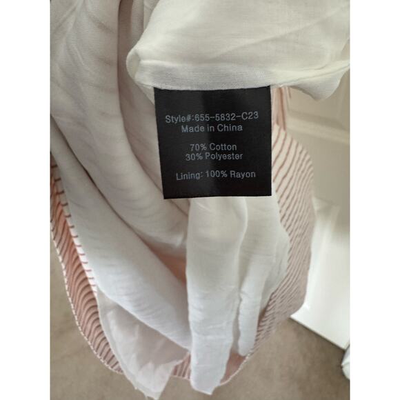 NWT Jenni Kayne Cotton Blend Cove Dress Candy Striped Quite Luxury Medium - Picture 5 of 7